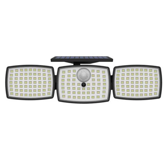 Napelemes LED reflektor IP44 179xSMD PIR