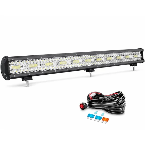 LED hajlított fényhíd 660W 80cm – terepjáró, SUV, munkalámpa 12V-24V