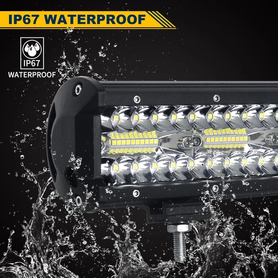 LED hajlított fényhíd 660W 80cm – terepjáró, SUV, munkalámpa 12V-24V