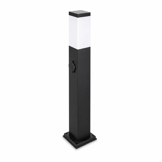 Led kerti lámpa e27 havana 230v tos aljzattal 65cm fekete