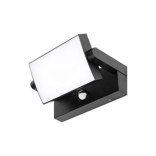 Modern dizájnú Merko 18W LED fali és homlokzati lámpatest mozgásérzékelővel a ledezz.hu webáruházban
