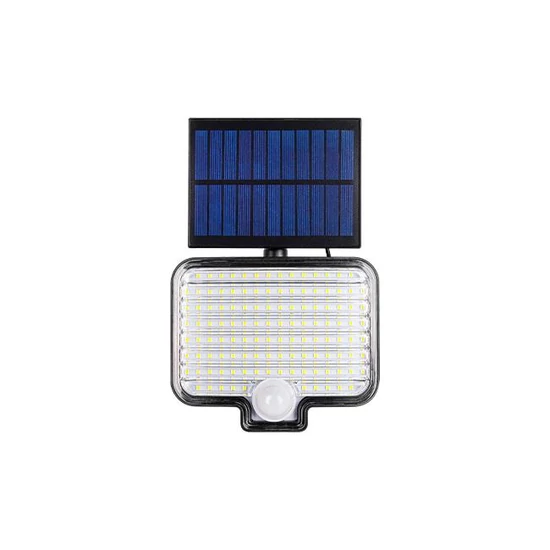 Napelemes LED reflektor IP44 120xSMD PIR