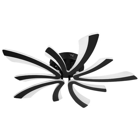 VIGOS LED csillár 4000K 59x75cm 70W fekete távirányítóval