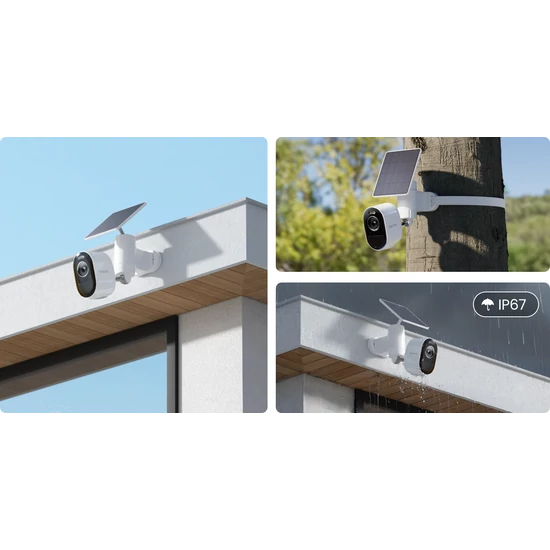 Reolink Argus 3 Pro 2K+ 5MP Super HD vezeték nélküli kamera napelemes Wi-Fi Biztonsági Kamera