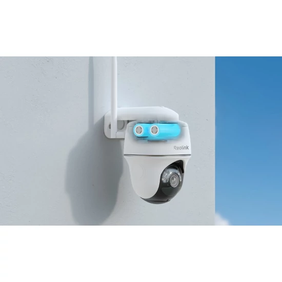 Reolink Argus PT 5MP Akkumulátoros, Napelemes Wi-Fi PT Kamera