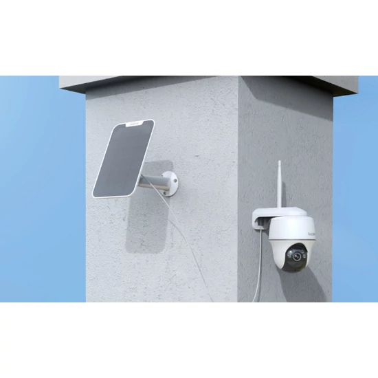 Reolink Argus PT 5MP Akkumulátoros, Napelemes Wi-Fi PT Kamera