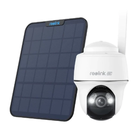 Reolink Go PT Ultra 4K 8MP 4G LTE Napelemes PTZ Biztonsági Kamera
