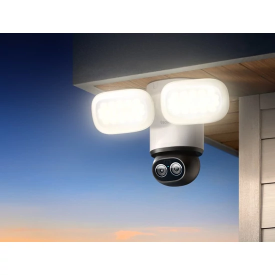 Reolink TrackFlex Floodlight WiFi 4K Dupla Lencsés PTZ Reflektoros Okos Kamera (3000lm)