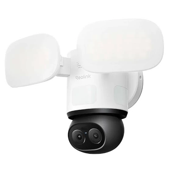 Reolink TrackFlex Floodlight WiFi 4K Dupla Lencsés PTZ Reflektoros Okos Kamera (3000lm)