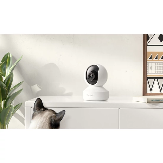 Reolink E1 Zoom 5MP PTZ Wi-Fi Beltéri Okos Kamera automatikus mozgáskövető Funkcióval