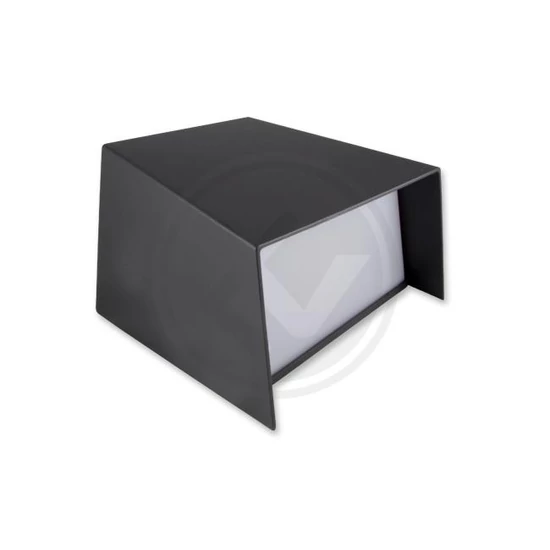 LED Hugo 4W szürke fali lámpatest