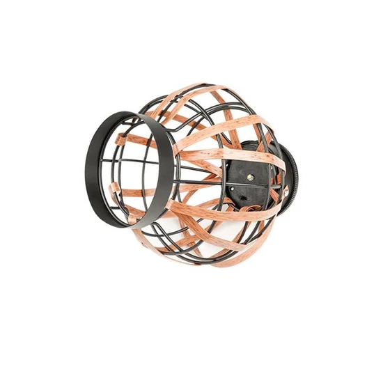 LED-es napelemes kerti lámpa kosár