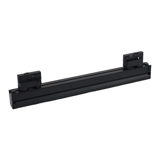 Sara LED sínlámpa 3 fázisú 60cm 24W 4000K fekete