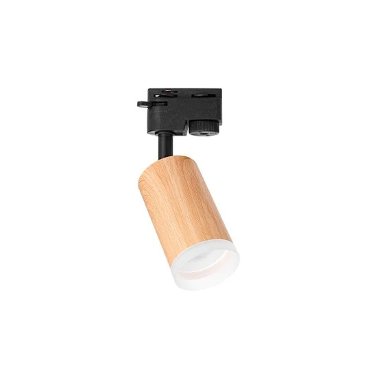 Woody Sínes Spotlámpa 1 fázisú GU10 55mm fa