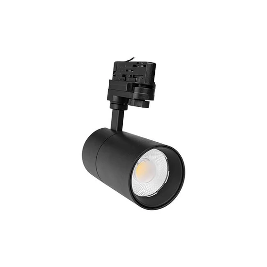 Pulso 10W 3CCT 3 fázisú LED sínre szerelhető reflektor, fekete