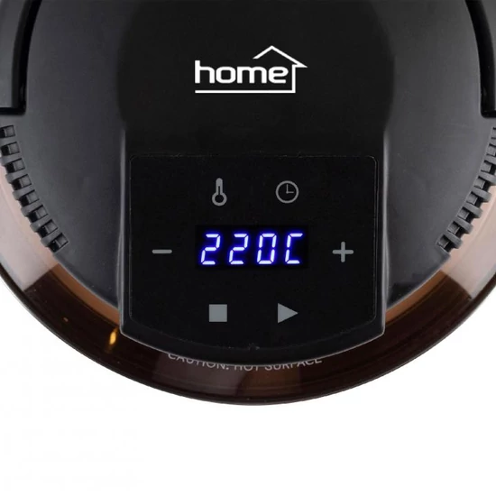 Home HG LS 1000 forró levegős sütőfedél, teljesítmény 1000 W, 45 °C – 220 °C-ig állítható hőmérséklet, max. ∅24 cm edényméret HG LS 1000
