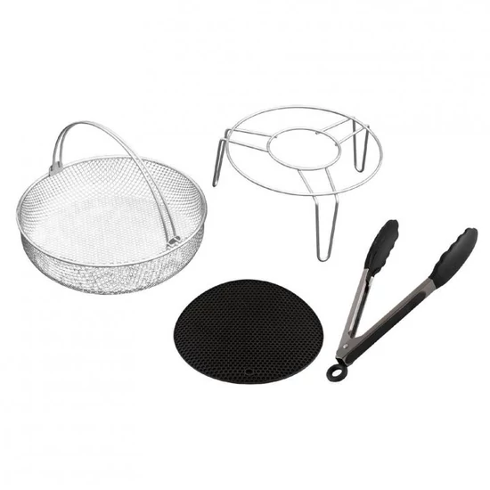 Home HG LS 1000 forró levegős sütőfedél, teljesítmény 1000 W, 45 °C – 220 °C-ig állítható hőmérséklet, max. ∅24 cm edényméret HG LS 1000