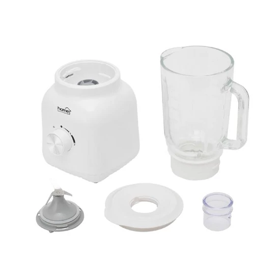 HOME HGTB15 turmixgép, 1,5L-es üvegtartály, 800 W, 2 fokozat HGTB15