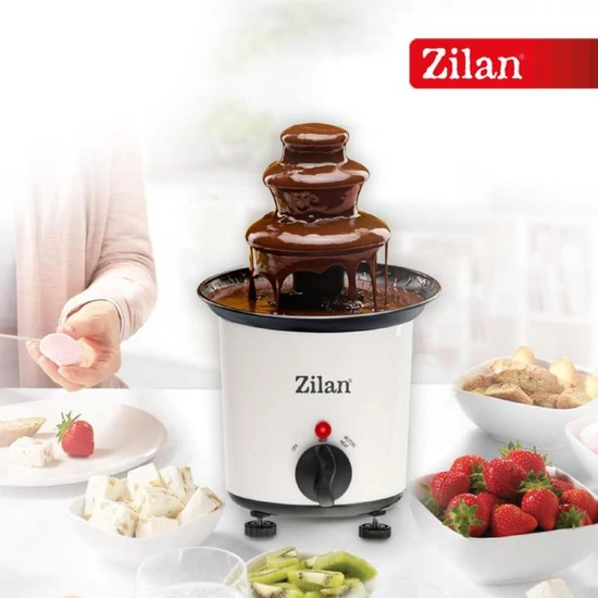 Zilan ZLN2144 csokiszökőkút, 30 W, 200 ml-es kapacitás, 80°-os hőmérséklet, tartozékok ZLN2144