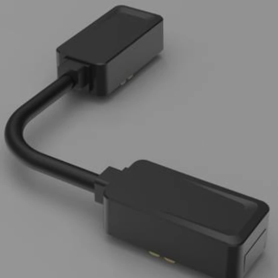 Luxo 48V-os csatlakozókábel, fekete