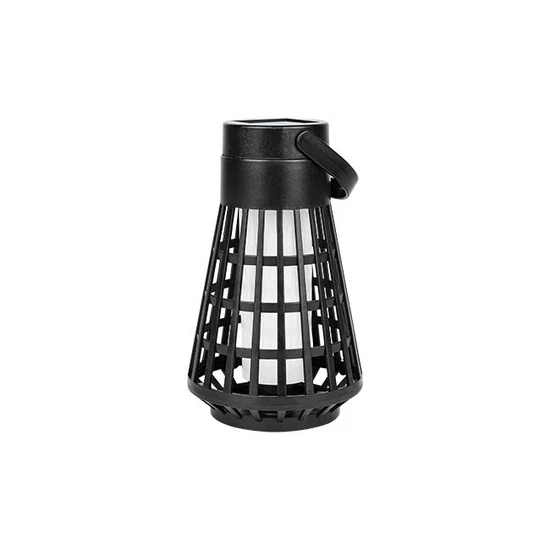 LED napelemes lámpa, lámpás, 50 cm, tűz, 2 az 1-ben