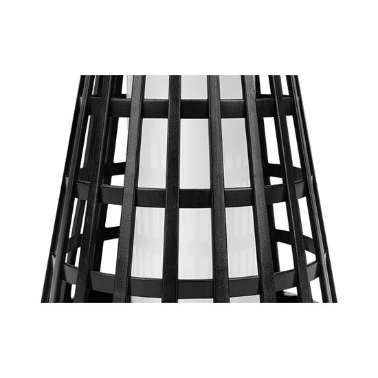 LED napelemes lámpa, lámpás, 50 cm, tűz, 2 az 1-ben