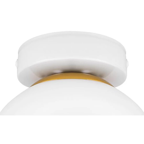 Bali-15 Mennyezeti Lámpa LED E27x1 15 cm fehér+arany