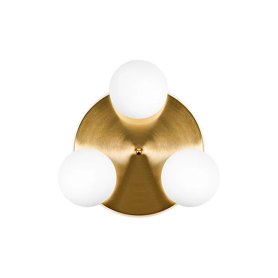 Bali-12 E27 LED Mennyezeti lámpa 29cm x3 arany