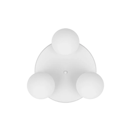 Bali-12 Mennyezeti Lámpa E27 LEDx3 29cm fehér+arany