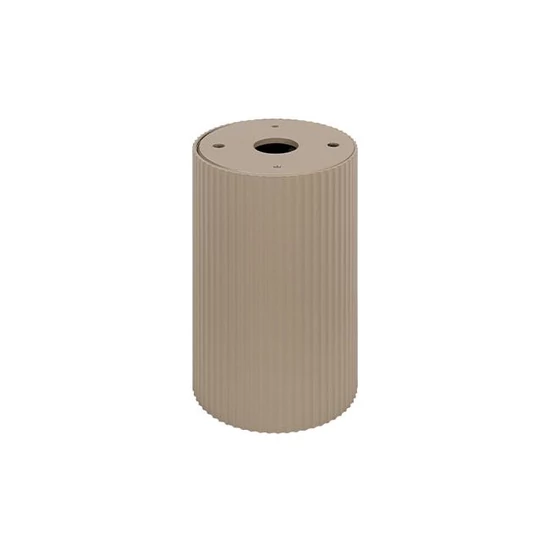 Lucerno Felületre Szerelhető GU10 kerek bézs lámpatest