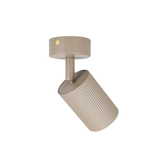 Lucerno GU10x1 LED Spot Lámpatest, mozgatható, bézs