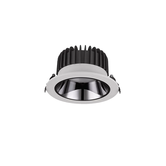 LED Mélysugárzó TS0940 9W, 240V, 4000K, 60ᴼ, IP44, Fehér + Vészhelyzeti készlet