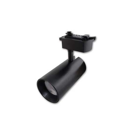 Piko LED spotlámpa sínes, 1 fázisú, 10W, 4000K, fekete.