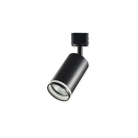 Ring Spotlámpa sínes 1 fázisú GU10 55mm fekete