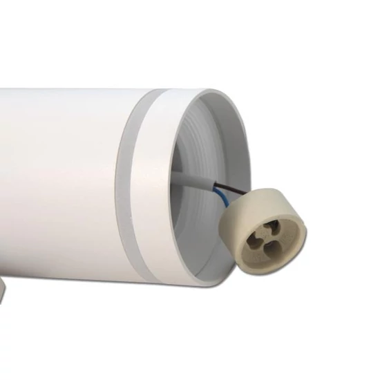 Ring Spotlámpa sínes 1 fázisú GU10 70mm fehér
