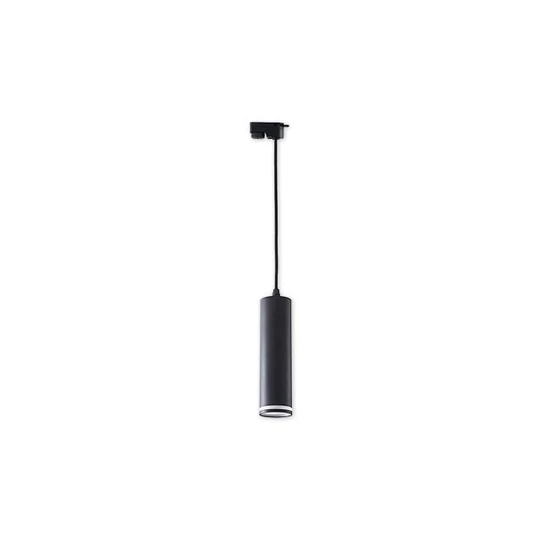 Ring Függesztett lámpatest, 1 fázisú sínre, GU10, 1m, fekete