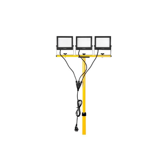 LED reflektor SMD Tiga szett, háromlábú állvánnyal, 3x50W, 4500K