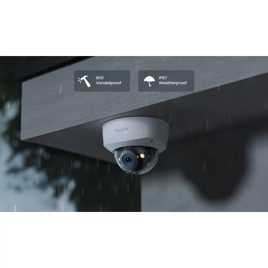 Reolink RLC-1240A 12MP IK10 PoE Biztonsági kamera
