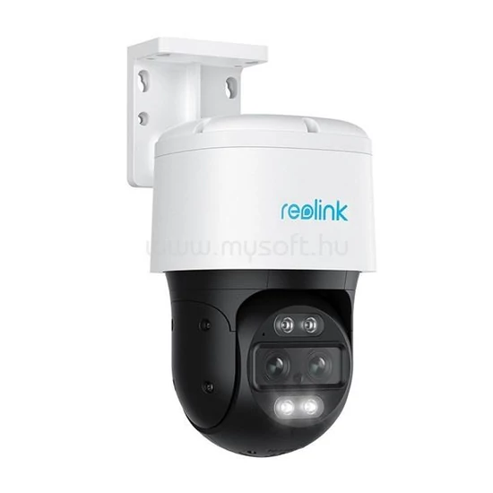 Reolink TrackMix PoE 4K 8MP Dupla Lencsés PTZ IP Kamera (6X Hibrid Zoom)