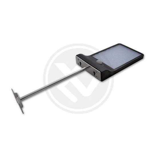 LED napelemes lámpa vékony 36xSMD mozgásérzékelő + tartó