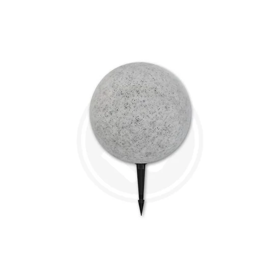 LED kerti gömblámpa E27 40 cm kőmintás