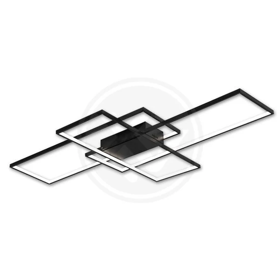 Galaxis hydra led csillár 126w 90x50x8 cm fekete