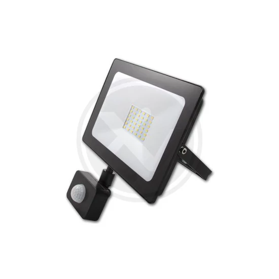 Led smd fényszóró tiga 30w 4500k fekete pir