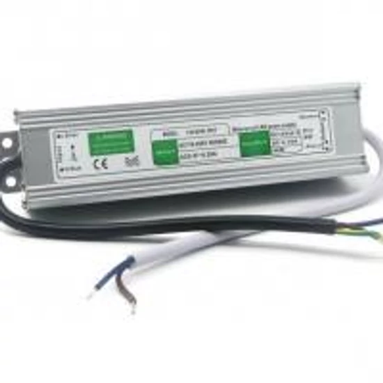 Elektronikus led transzformátor dc 12v 50w ip67