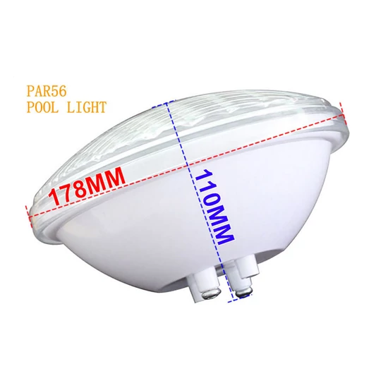 LED MEDENCE VILÁGÍTÁS 12V, 24W, MELEG FEHÉR