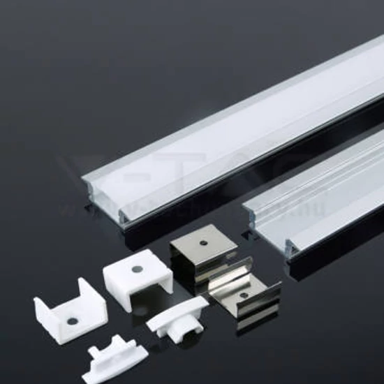 LED ALUMÍNIUM PROFIL TEJFEHÉR 2000 X 27.7 X 7MM