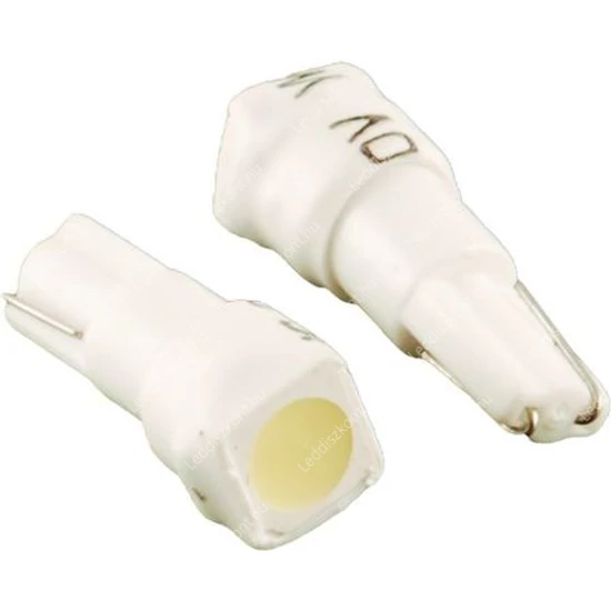 Autós led T5 műszerfal világítás, 1 led, 10 Lumen, 0,4W, kék.