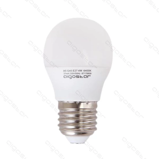 Led körte égő nagy sugárzási szögű 230V E27 7W  6500K