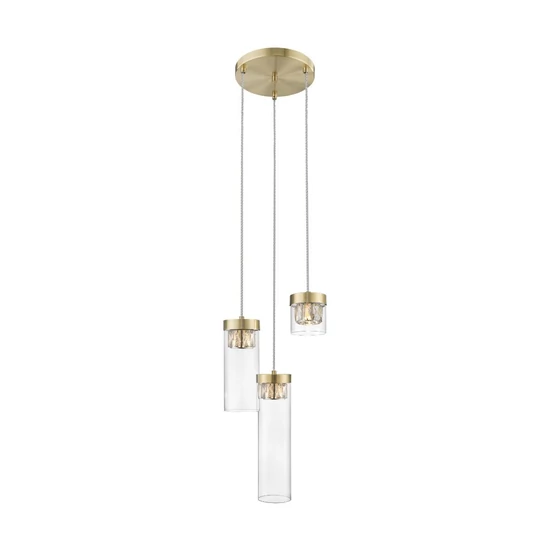 ZUMA LINE PENDANT GEM P0389-03D-0FD2 3XG9 D31 BRON