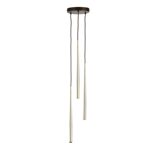 TK LIGHTING PENDANT PIANO 10117 3XG9 BLACK/GOLD
